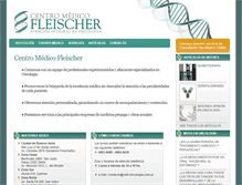Tablet Screenshot of cmf-oncologia.com.ar